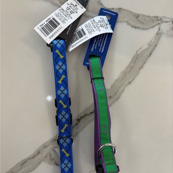 Dog Collar Lot with Durable Metal Hardware - Picture 1 of 2